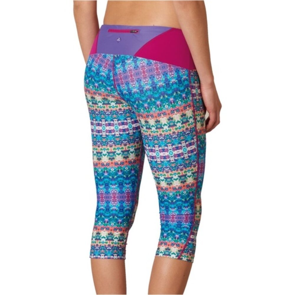 PrAna Aquabloom Geometric Rai Swim Tights
